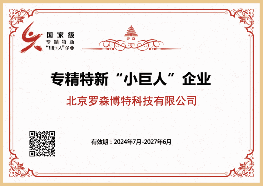 国家专精特新小巨人企业